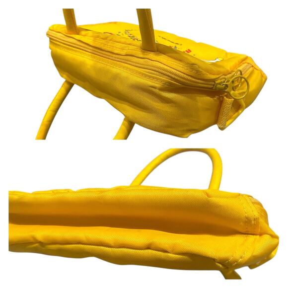 Vintage 80s1983 Rainbow Brite Yellow Lunch Bag Purse Thermos Brand - - Picture 3 of 5